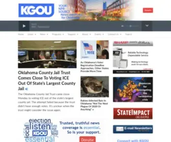 Kgou.org(Kgou) Screenshot