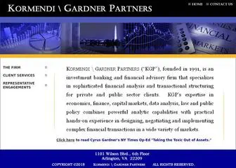 Kgpartners.com(Kormendi \ Gardner Partners) Screenshot