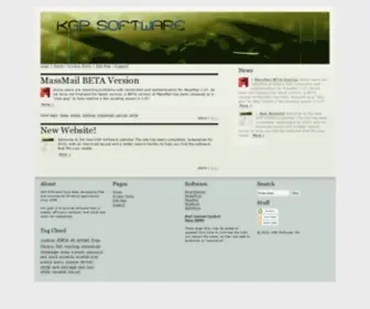 KGpsoftware.com(KGP Software) Screenshot