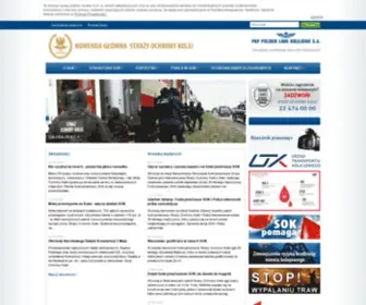 Kgsok.pl(Ochrony Kolei) Screenshot