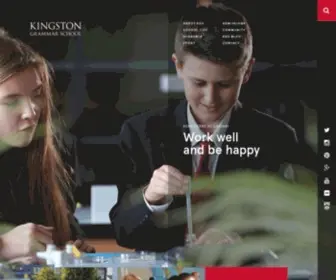 KGS.org.uk(Kingston Grammar School) Screenshot