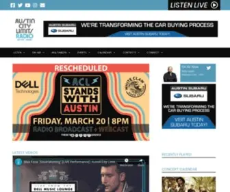 KGSR.com(Austin City Limits Radio) Screenshot