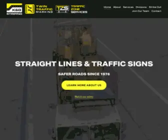 KGStriping.com(Heartland Traffic Services) Screenshot