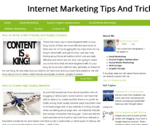 Kgtips.com(How to start a blog) Screenshot