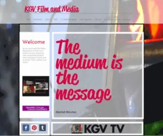 KGvmedia.com(Kgvmedia/ film and media studies) Screenshot