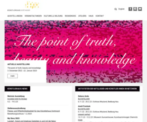 KH-DO.de(Künstlerhaus) Screenshot