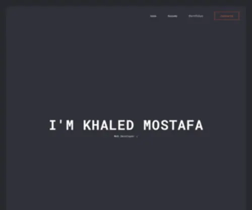 KH-Ninja.com(Khaled Mostafa) Screenshot
