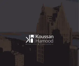 KH-PLC.com(Koussan Hamood PLC) Screenshot