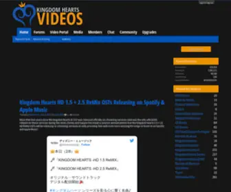 KH-Vids.net(Your ultimate source for Kingdom Hearts media) Screenshot