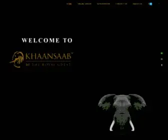 Khaansaabvijayawada.com(Restaurants in Vijayawada) Screenshot