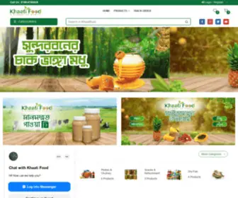 Khaatifood.com(Organic Food & Grocery Market) Screenshot