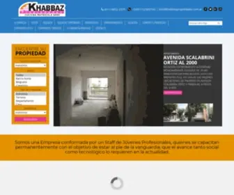 Khabbazpropiedades.com.ar(Khabbaz Propiedades) Screenshot