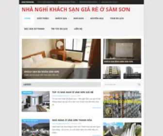 Khachsangiaresamson.net(Khách sạn giá rẻ sầm sơn) Screenshot