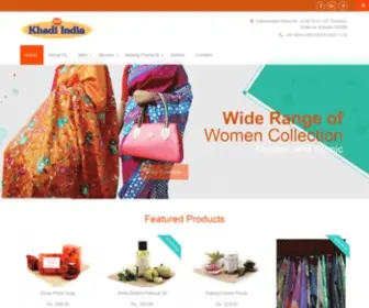 Khadigramodyog.com(Khadi Silk Emporium) Screenshot