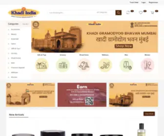 Khadiindia.gov.in(Khadi India) Screenshot