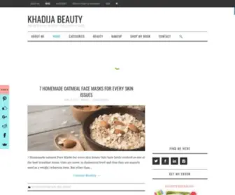 Khadijabeauty.com(Indian Beauty) Screenshot