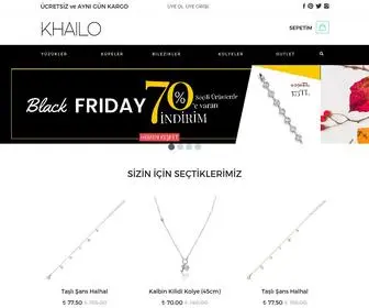 Khailo.com(Gümüş Takı Modası) Screenshot