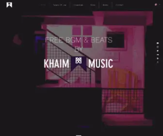 Khaimmusic.com(フリーBGM＆BEATS) Screenshot