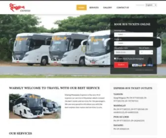 Khaingmandalay.com(Khaing Mandalay Express) Screenshot