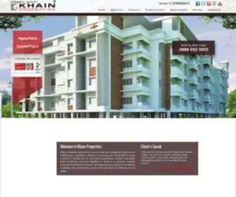 Khainproperties.com(Luxury Flats in Udupi) Screenshot