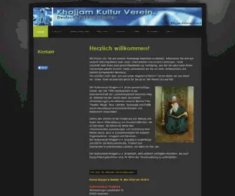 Khajjam.de(Khajjam Kulturverein e.V) Screenshot
