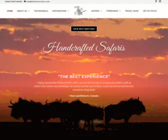 Khakifeversafaris.com(Khaki Fever Safaris) Screenshot