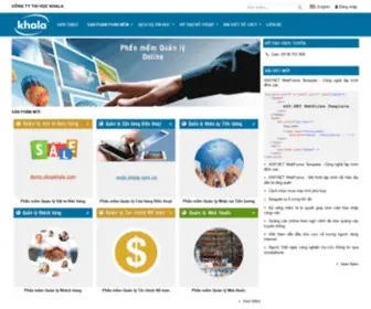 Khala.com.vn(Trang chủ) Screenshot