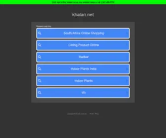 Khalari.net(Khalari) Screenshot