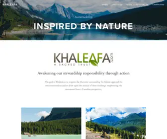 Khaleafa.com(Conservation) Screenshot