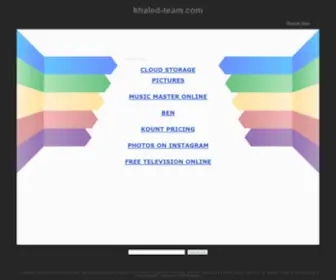 Khaled-Team.com(khaled team) Screenshot