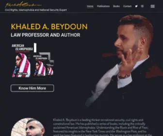Khaledbeydoun.com(Khaled A) Screenshot