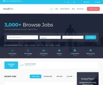KhaleejTalent.com(Get unlimited jobs vacancies in Dubai and all gulf countries) Screenshot
