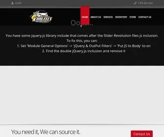 Khaleelmotorsports.com(Khaleel's Motorsports) Screenshot