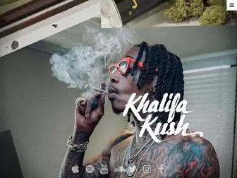 Khalifakush.com(Khalifa Kush) Screenshot