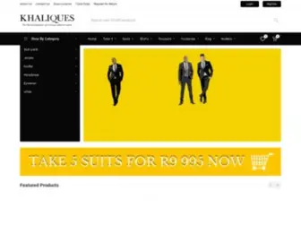 Khaliques.co.za(Khaliques) Screenshot