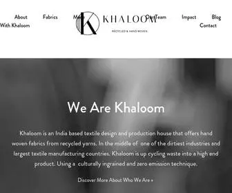 Khaloom.com(Recycled) Screenshot