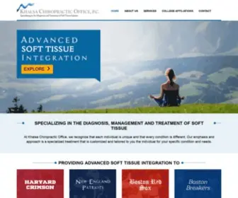 Khalsachiropractic.com(KHALSA CHIROPRACTIC OFFICE) Screenshot