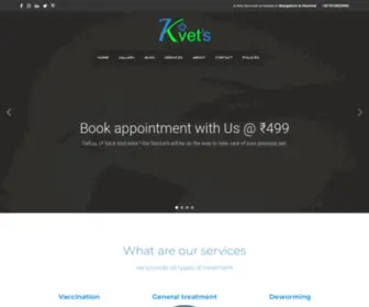 KhamGalvets.com(Pet Care) Screenshot