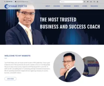 Khampiseth.com(Kham Piseth) Screenshot