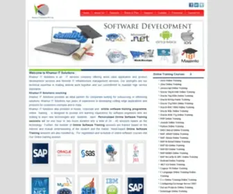 Khamuritsolutions.com(Khamur IT Solutions Information Technology is a Global Leader in Consulting) Screenshot