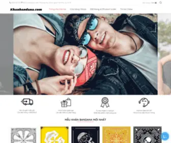 Khanbandana.com(Trang chủ) Screenshot