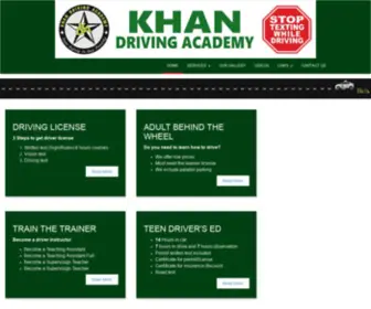 Khandrivingacademy.us(Drive Academy) Screenshot