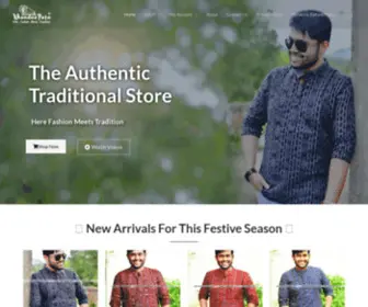 Khanduapata.com(The AuthenticTraditional Store Here Fashion Meets Tradition Shop Now Watch) Screenshot