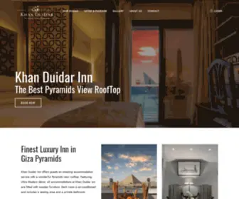 Khanduidarinn.com(Pyramids View Rooftop) Screenshot