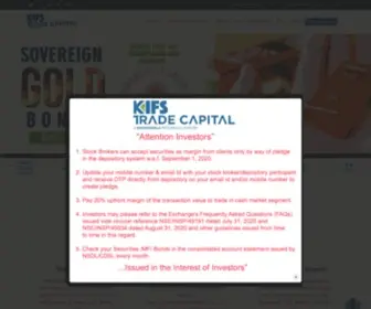 Khandwalagroup.com(KIFS Tradecapital) Screenshot