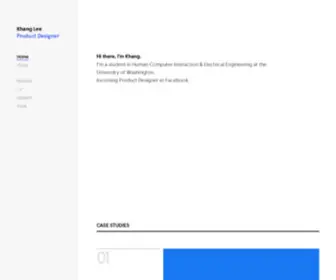 Khanglee.com(Khang) Screenshot