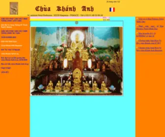 Khanhanh.fr(Website chua Khanh Anh) Screenshot