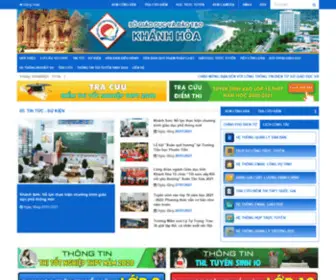 Khanhhoa.edu.vn(Sở) Screenshot