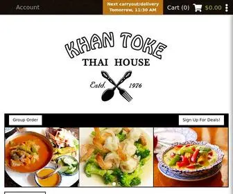 Khantokethaihousesf.com(San Francisco) Screenshot