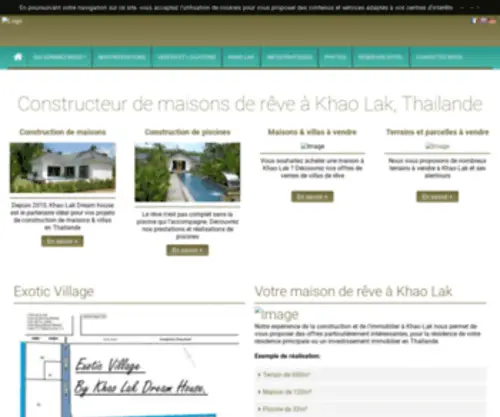Khaolak-Dream-House.com(Build your dream house in Khaolak) Screenshot